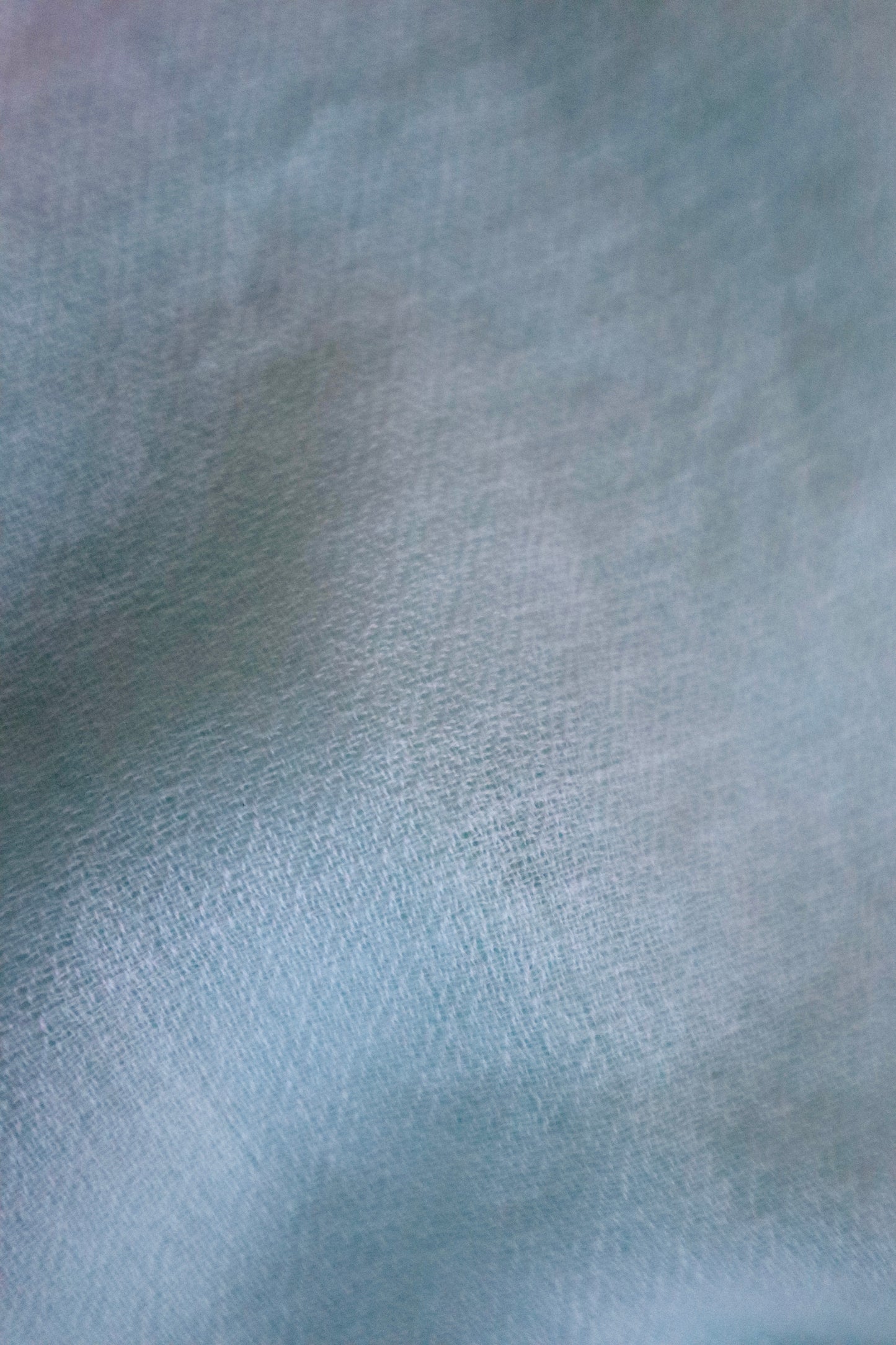 Handmade 100% Ring Cashmere Scarf Luxury Pashmina Handmade in Kashmir Light Soft and Warm Fair-trade from Nepali Artist Clearance Holiday Special Christmas Gift Thin Light Turquoise Blue/Green