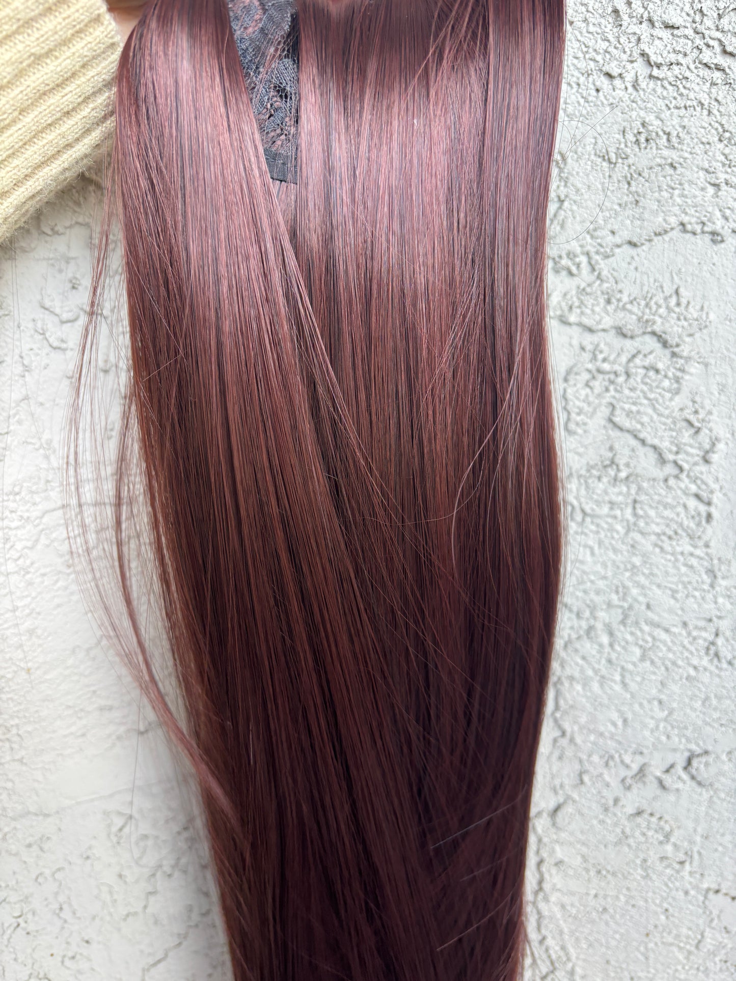 3 Piece Natural Black, Brown, Light Brown/Copper Long Wavy/Straight Clip-in Hair Extensions Clearance