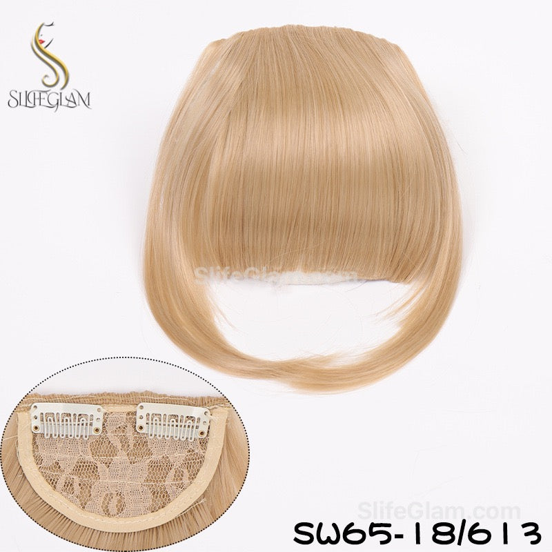 Taylor Swift Thick Bang with Side Burn Blonde Brown Black