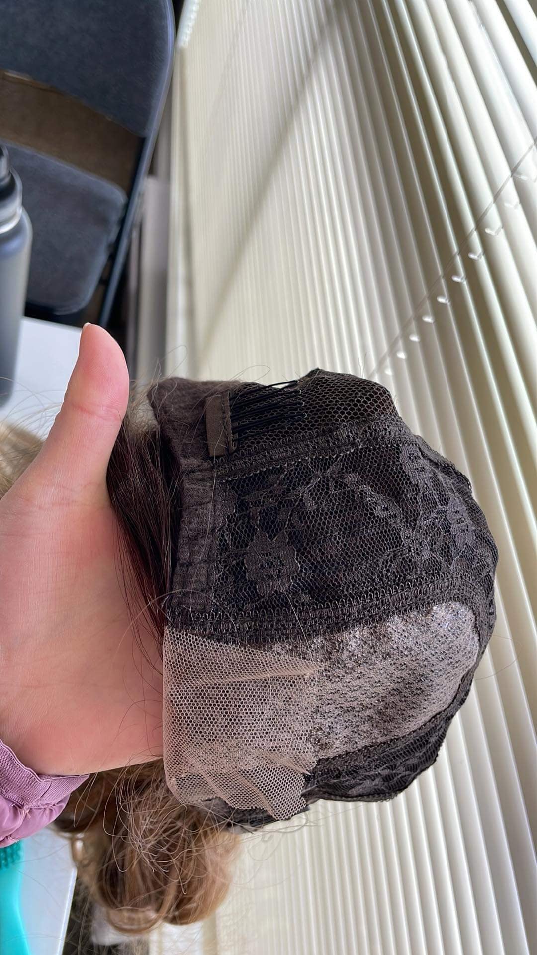 Long Beautiful Wavy Brown Dark Brown/Light Brown Ombré Lace Front Wig