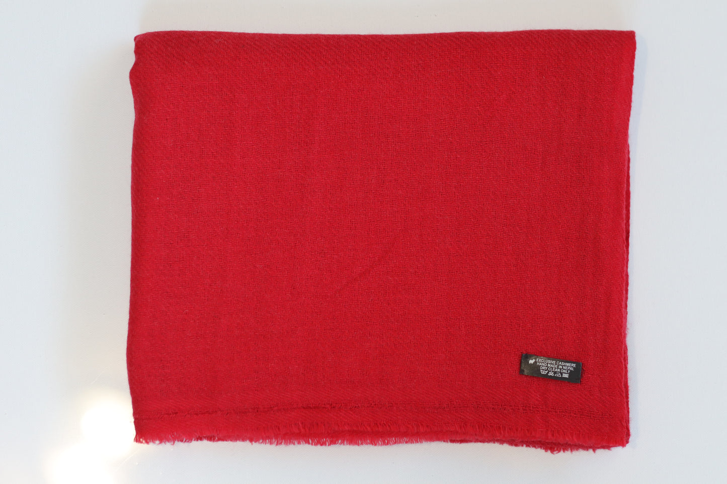 Handmade 100% Ring Cashmere Scarf Handmade in Nepal Light Soft and Warm Fair-trade from Nepali Artist Clearance Holiday Special Christmas Gift