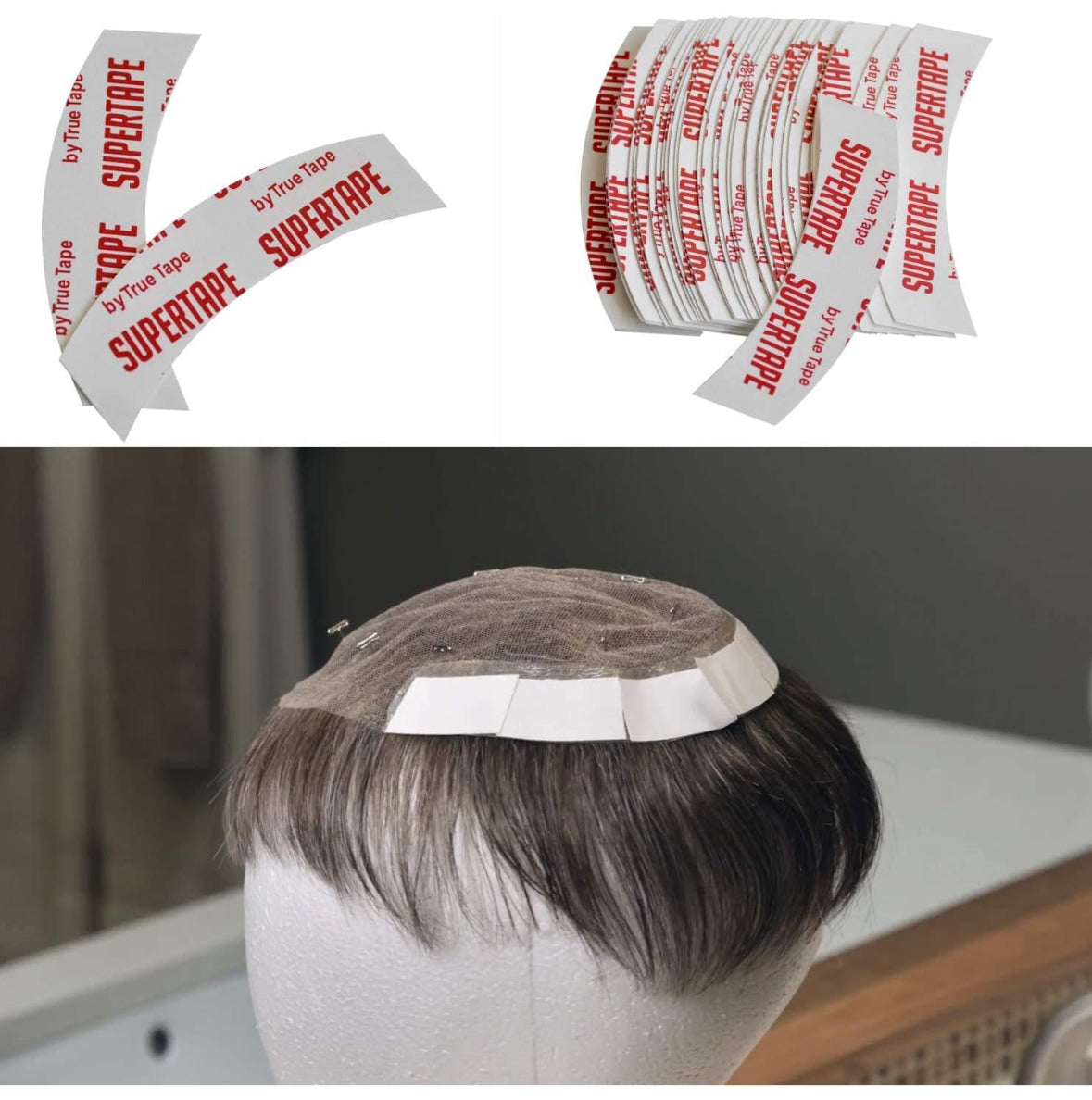 Super Tape Tabs Lace Front Tape Tabs Sticker Pieces For Wigs Toupee and Tape Hair (Big C 36Pcs) wig accessory lace front wig glue Wig Accessories