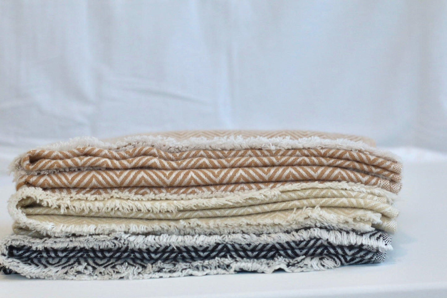 Handmade 100% Cashmere Scarf Black-Friday Special Price! Handmade in Nepal Thick Soft and Warm Fair-trade from Nepali Artist Clearance