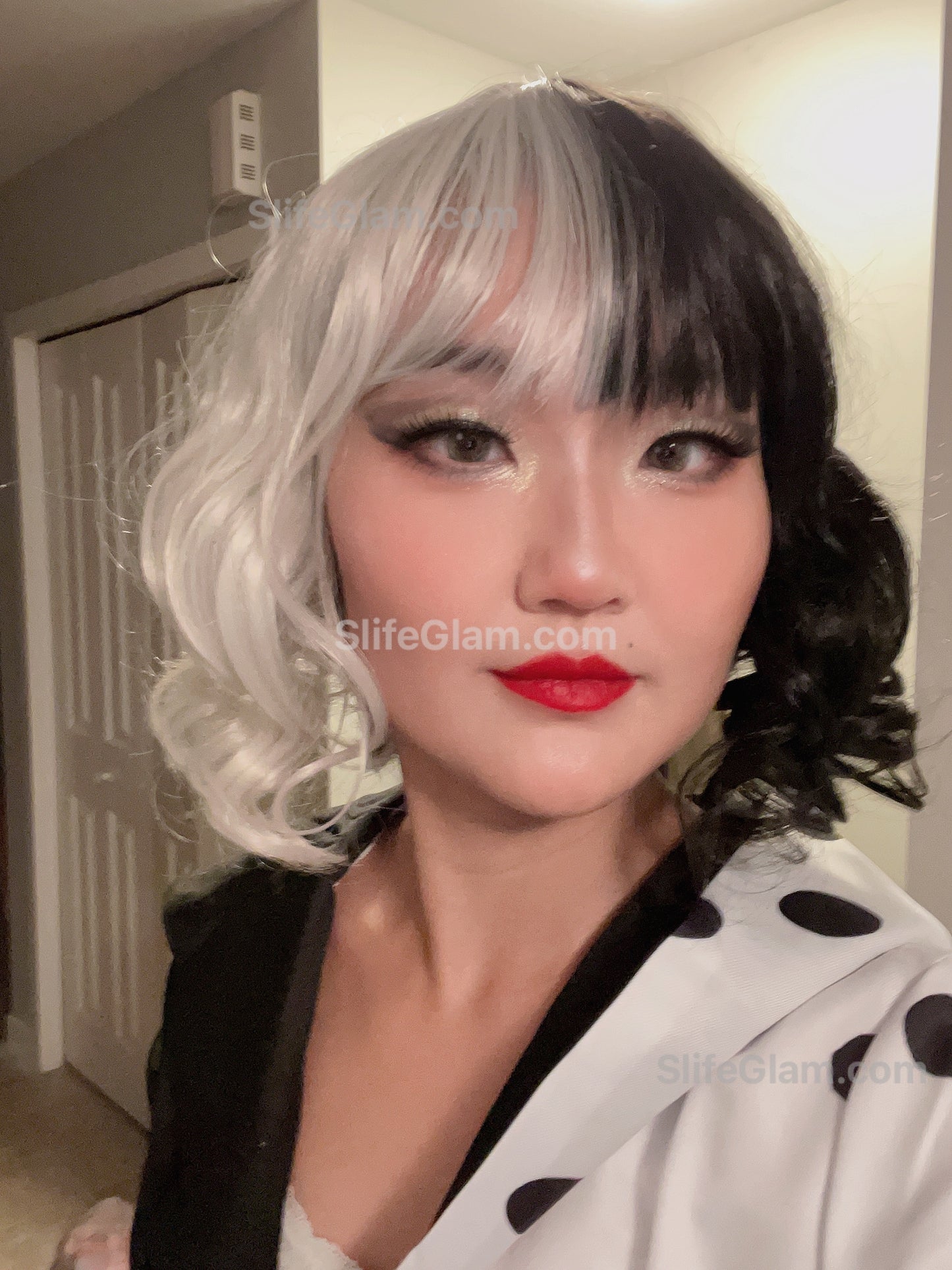 Cruella De Ville Halloween Costume Cruella De Ville Wig Cosplay