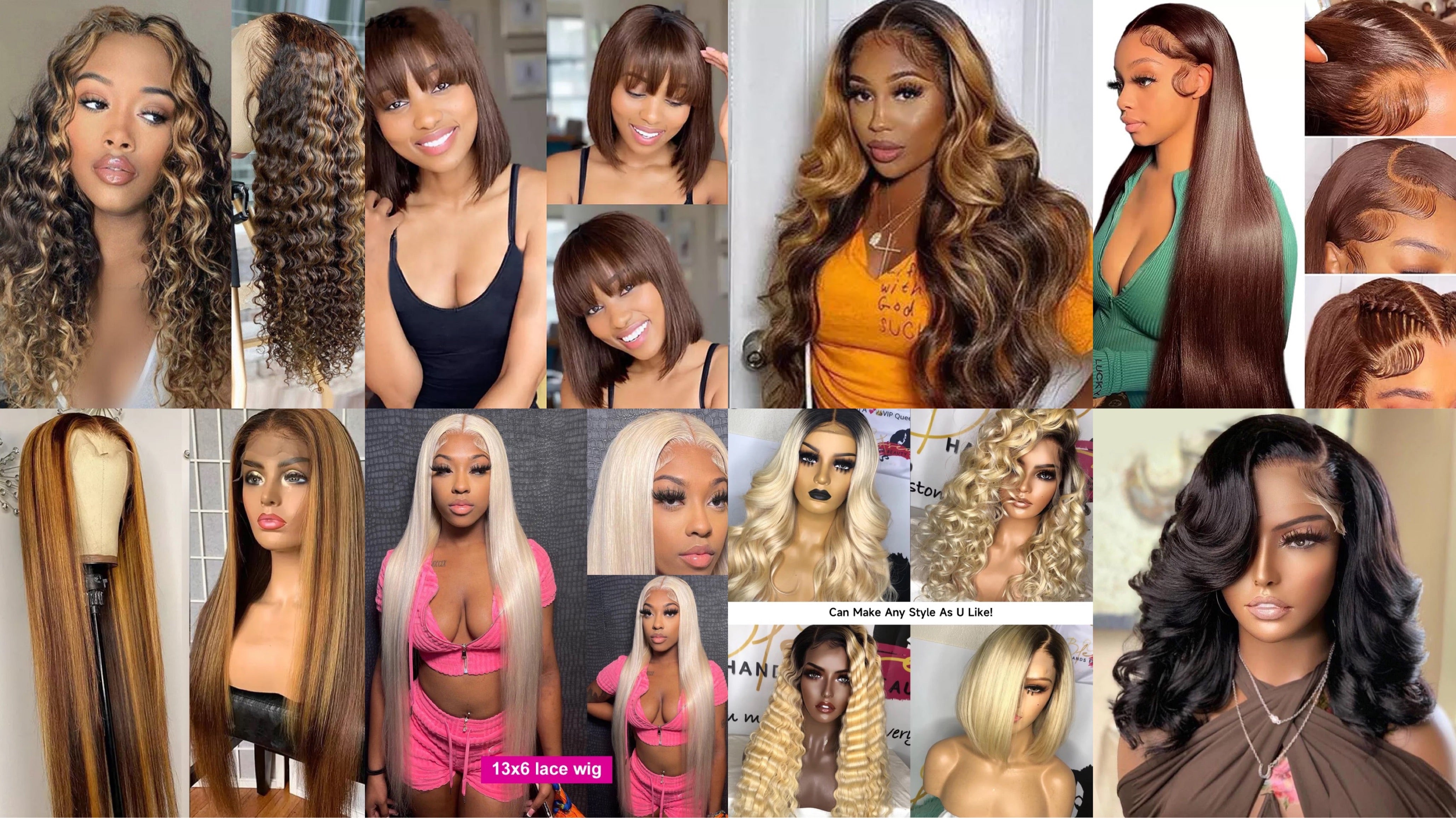 Lace front wigs vancouver sale