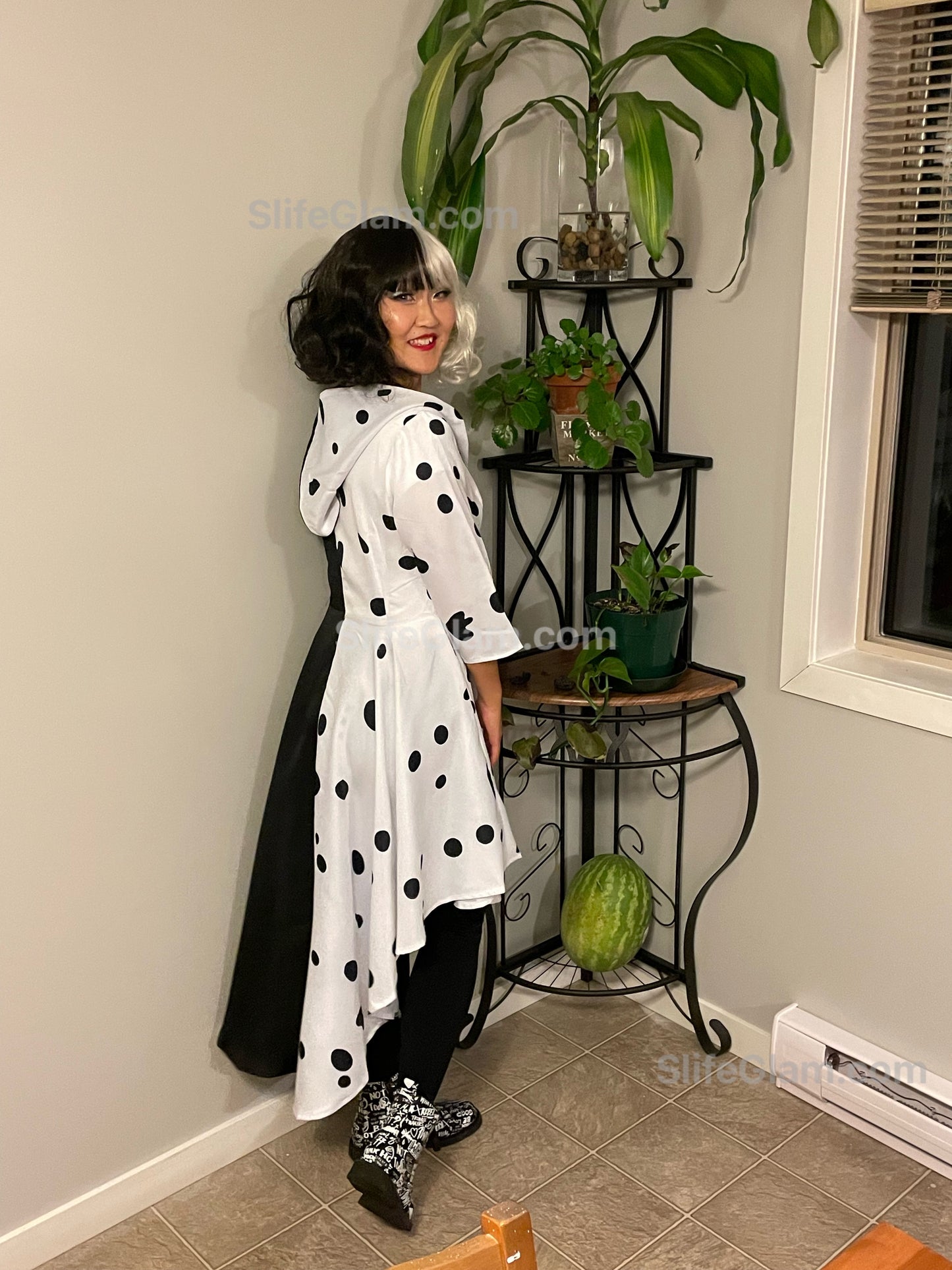 Cruella De Ville Halloween Costume Cruella De Ville Wig Cosplay