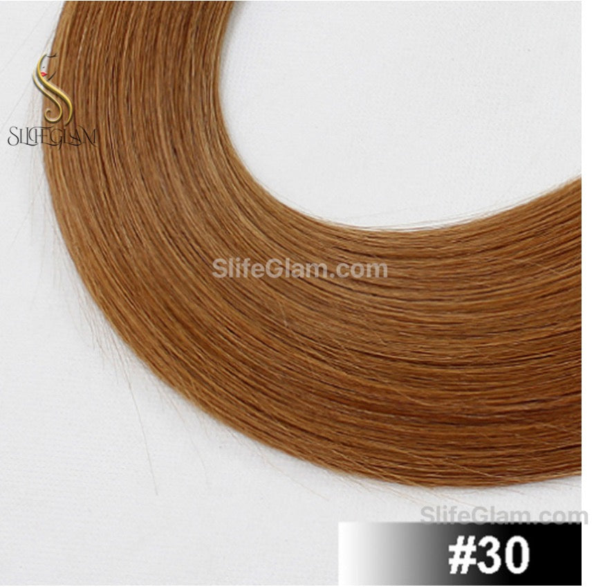 100% Human Remy Hair Blonde Hair Extensions Light Colour K-tip Keratin Fusion Hair Extensions Flat Tip Platinum Blonde Honey Blonde Brown Dark Blonde