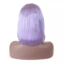 613 Platinum Blonde Human Hair Colorful Wig Full Lace Wig, Ombre Bob Half Lace Front Wig Human Hair Wig Blonde 613 Hd Lace Frontal Bob Wig 4*4 Transparent Lace Front Wig Grey Wig Blue Wig Red Wig Strawberry Blonde Wig