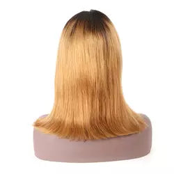 613 Platinum Blonde Human Hair Colorful Wig Full Lace Wig, Ombre Bob Half Lace Front Wig Human Hair Wig Blonde 613 Hd Lace Frontal Bob Wig 4*4 Transparent Lace Front Wig Grey Wig Blue Wig Red Wig Strawberry Blonde Wig