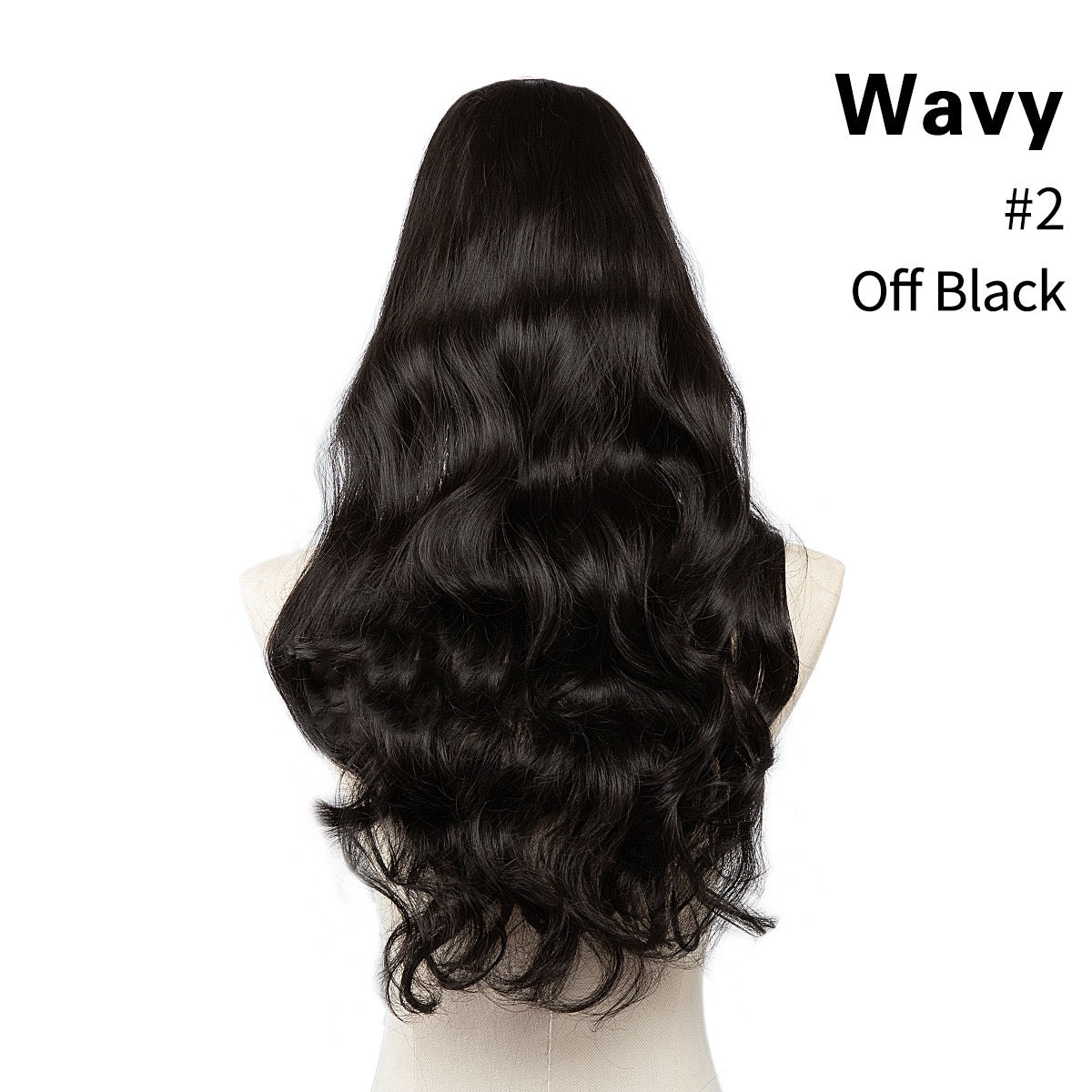 SlifeGlam One Big Piece Clip-in Curly Hair Extensions 24 inches Wavy Blonde Black Brown  Copper Red Hair Extensions