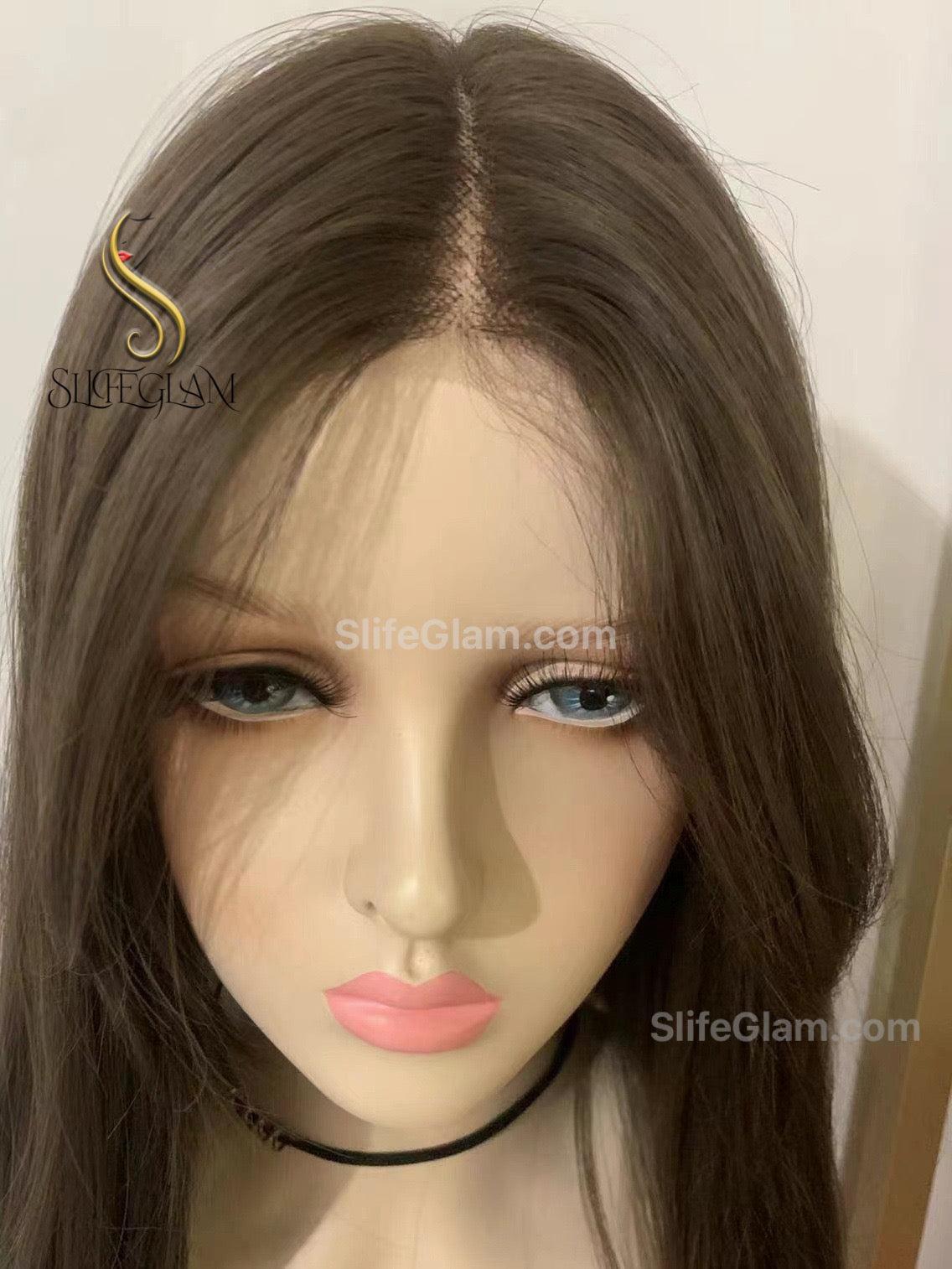 Realistic Lace Front T-Part Long Natural Black Wig