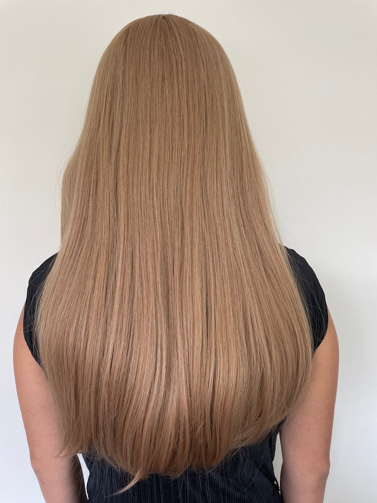 Beautiful Realistic long Straight Blonde Wig Natural Realistic