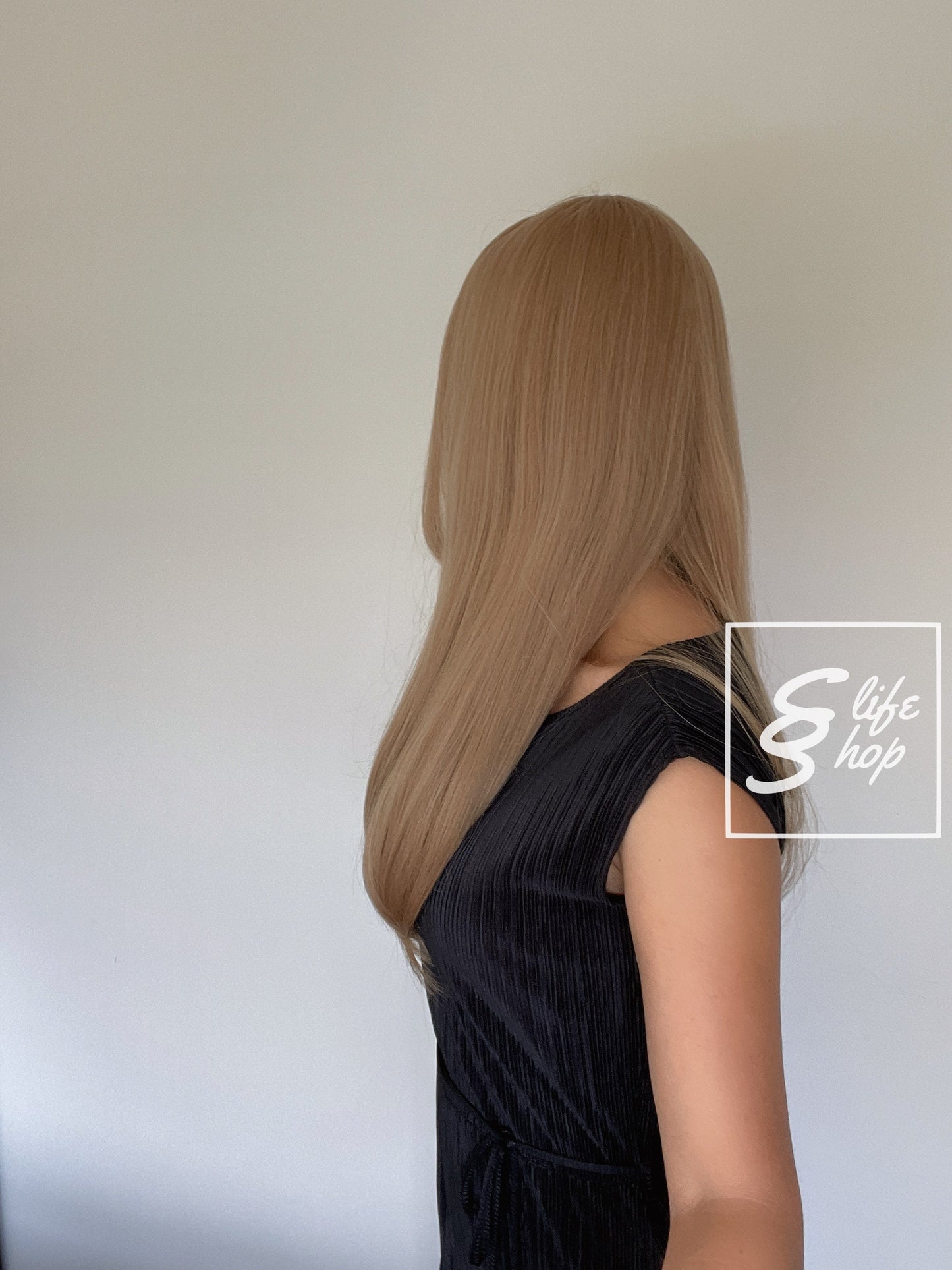 Beautiful Realistic long Straight Blonde Wig Natural Realistic