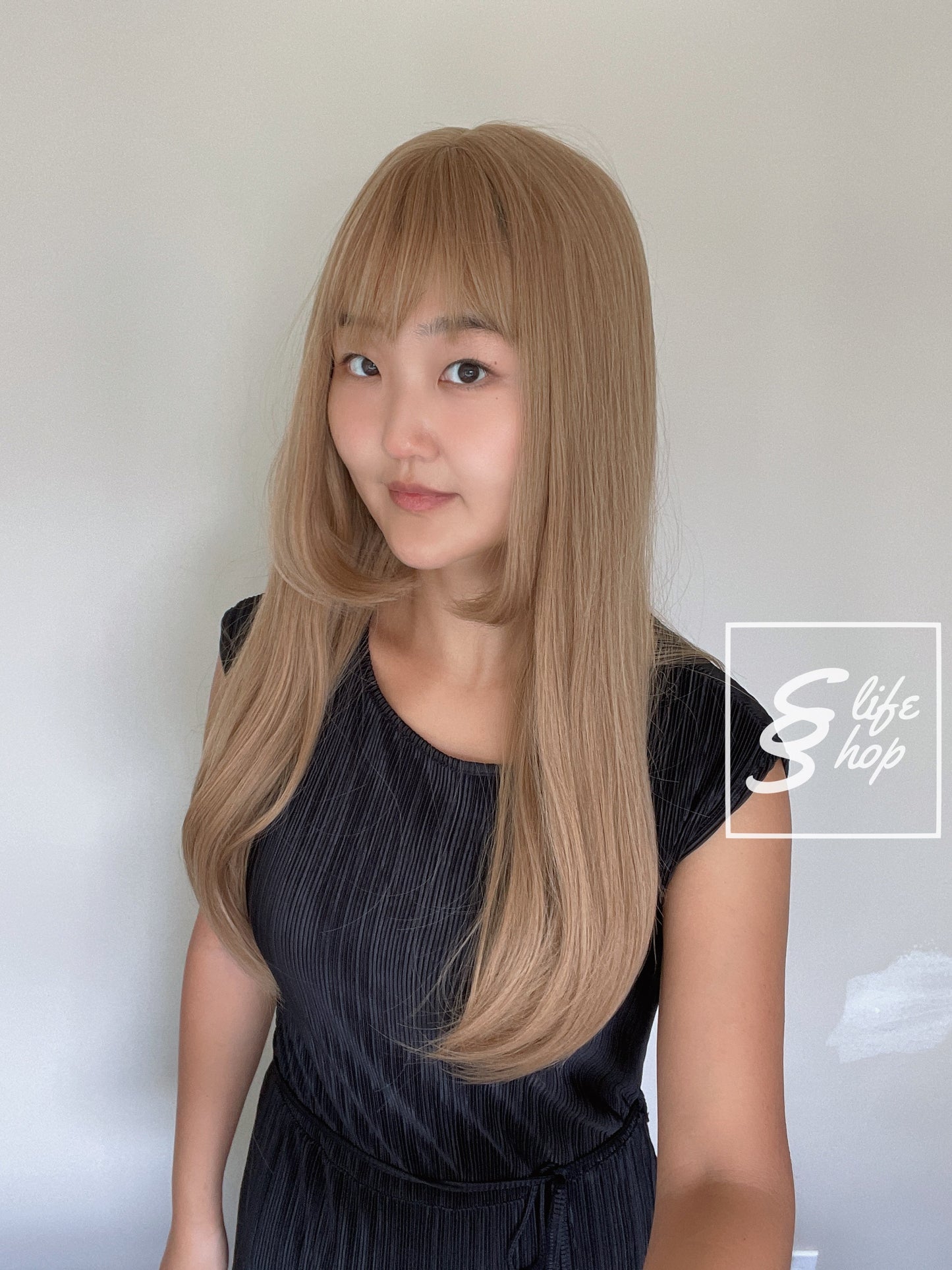 Beautiful Realistic long Straight Blonde Wig Natural Realistic