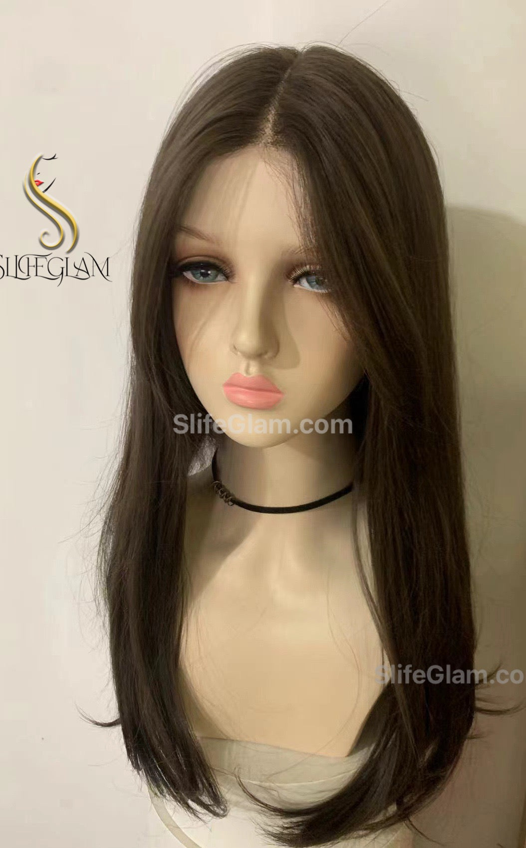 Realistic Lace Front T-Part Long Natural Black Wig