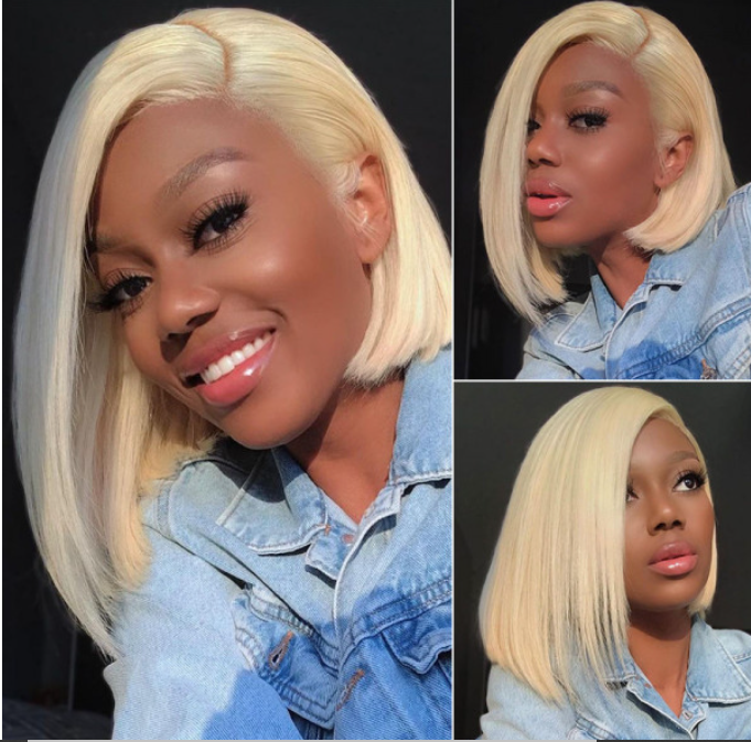 Lace front top wig la
